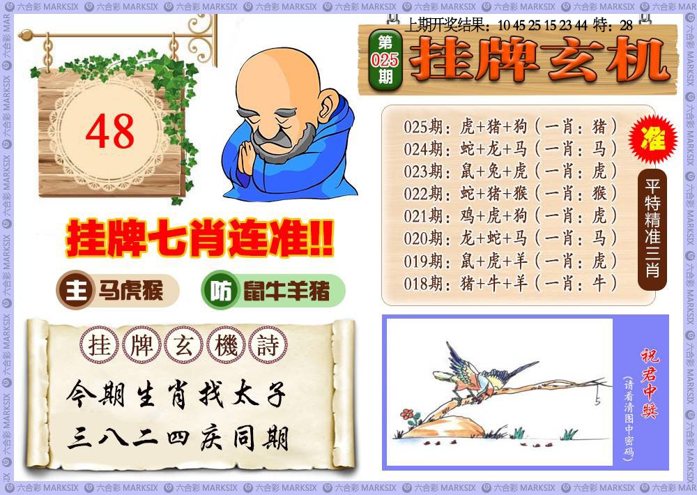 025期挂牌玄机[图]