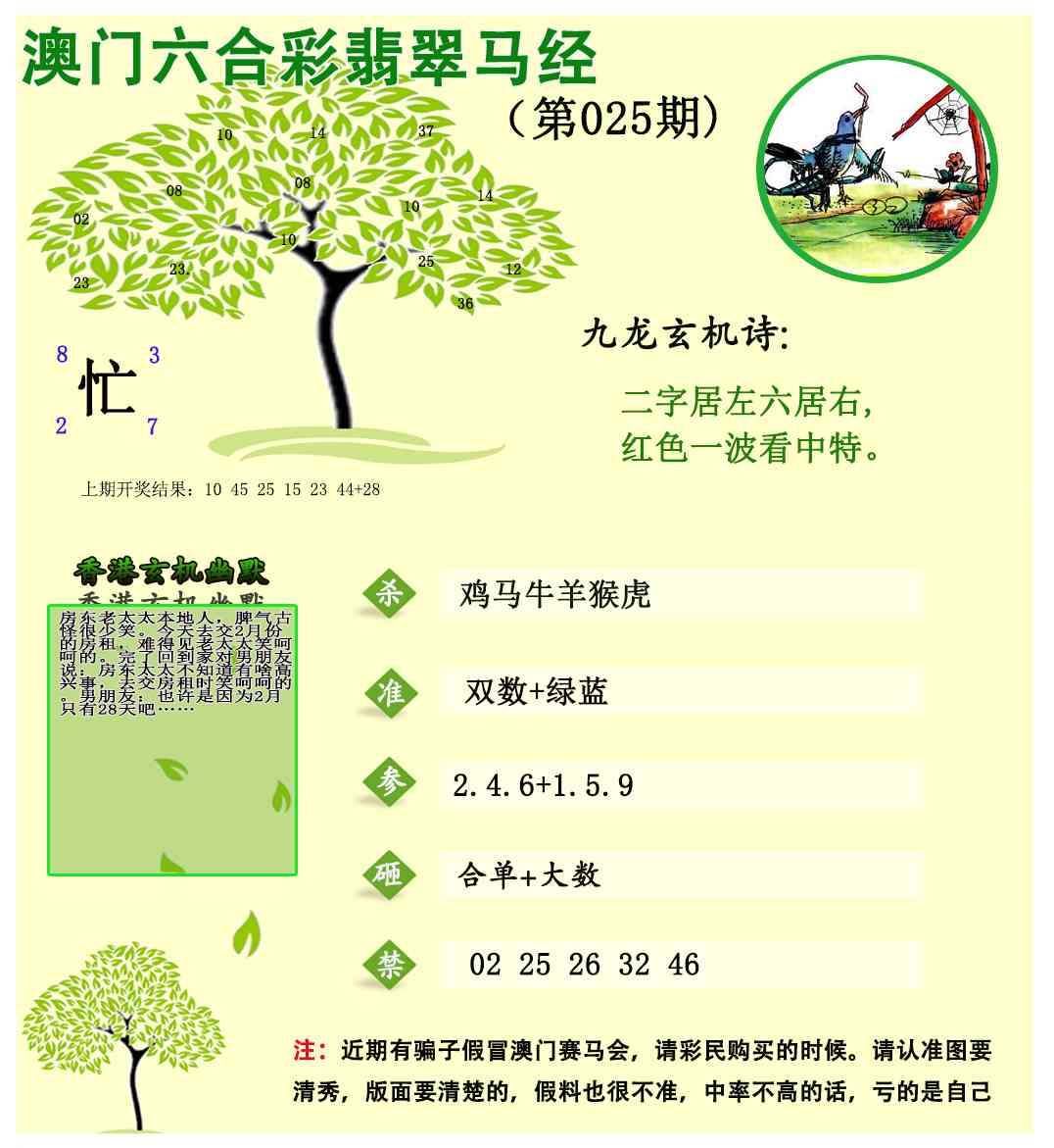 025期翡翠马经[图]