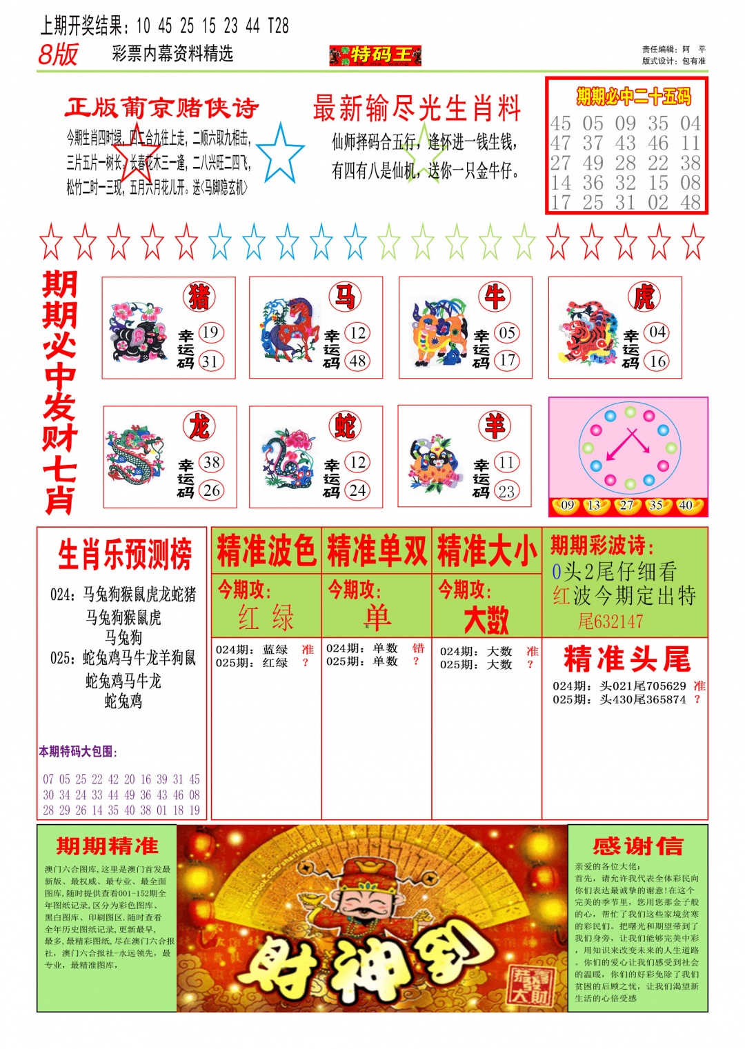 025期特码王B[图]