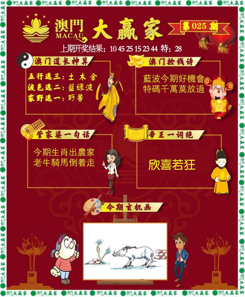 025期大赢家[图]