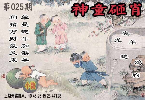 025期神童砸肖[图]