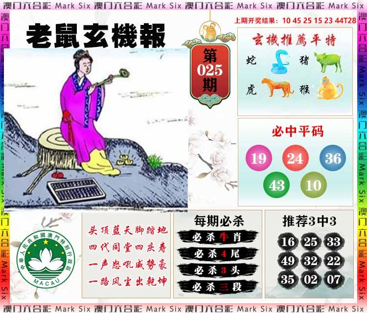 025期老鼠玄机报[图]