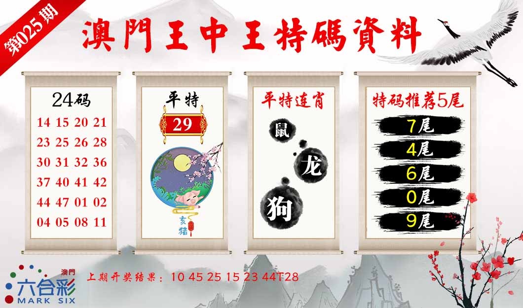 025期王中王特码料[图]
