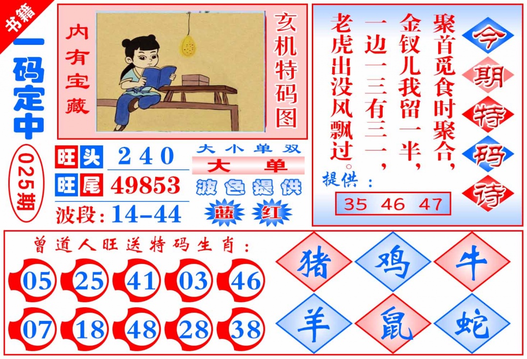 025期澳门定乾坤[图]