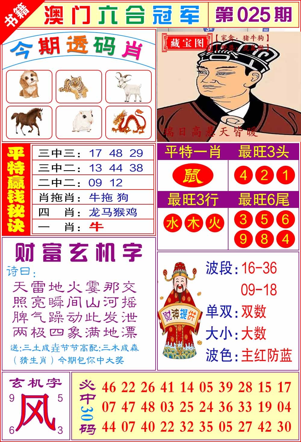 025期澳门六合冠军[图]