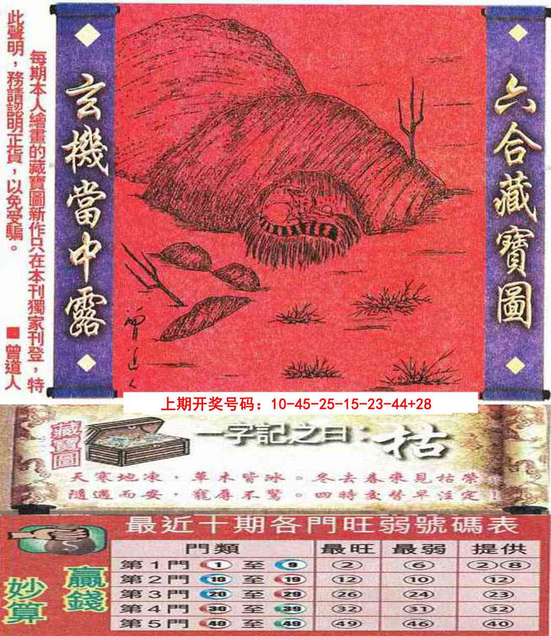 025期高清跑狗图[图]