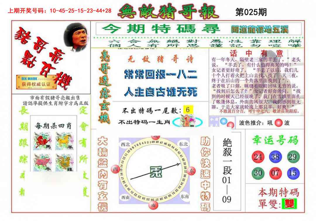 025期无敌猪哥[图]