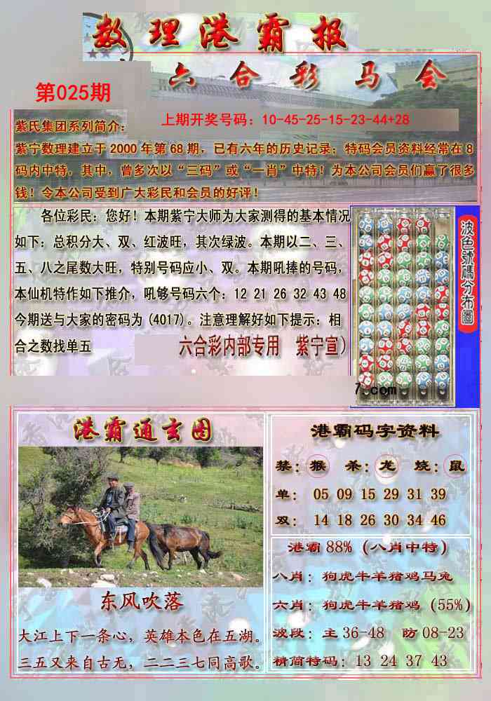 025期港霸报[图]
