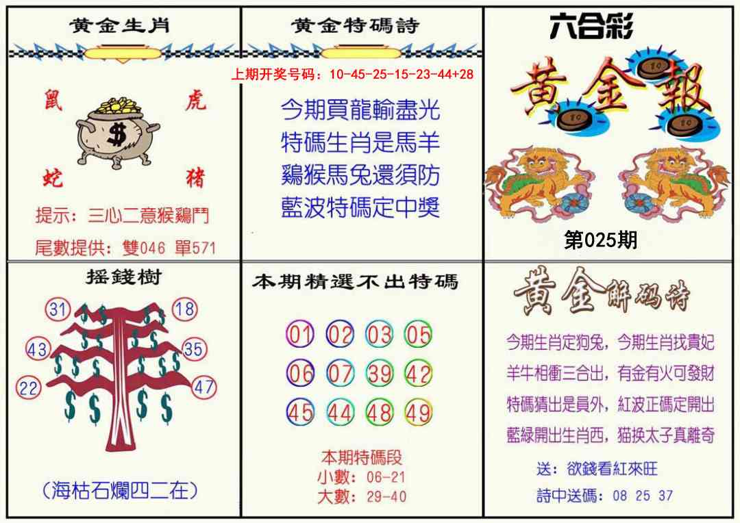 025期黄金报[图]