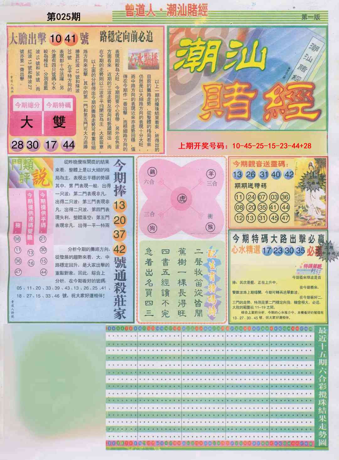 025期潮汕赌经A[图]