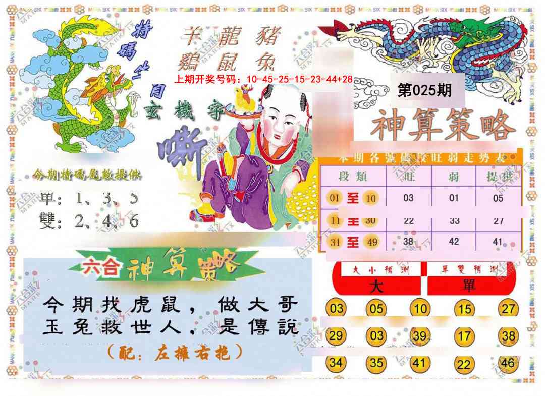 025期神算策略[图]