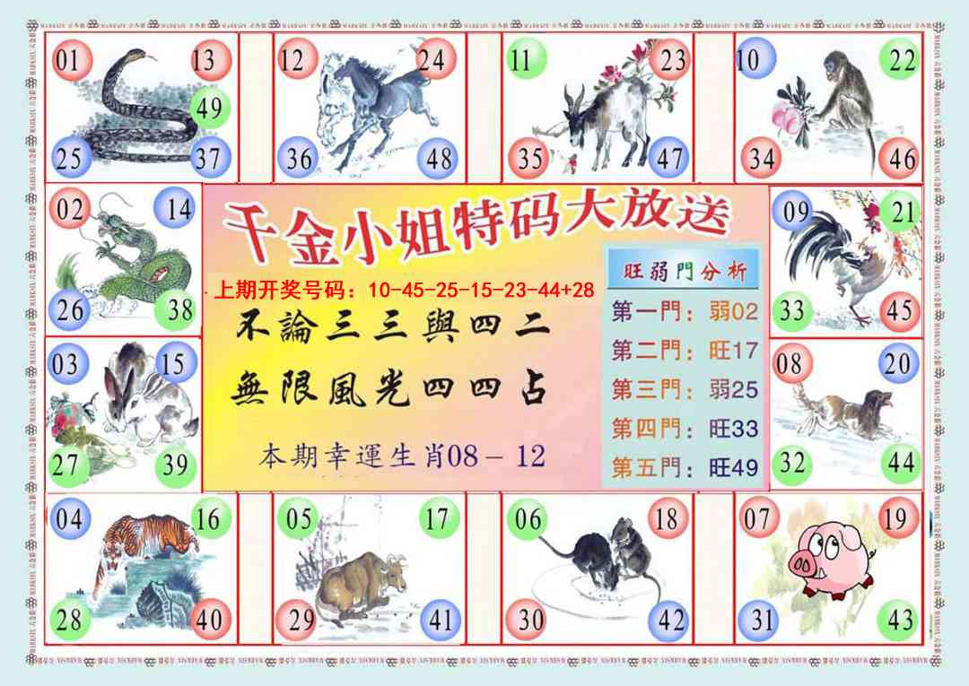 025期(新版)千金小姐B[图]