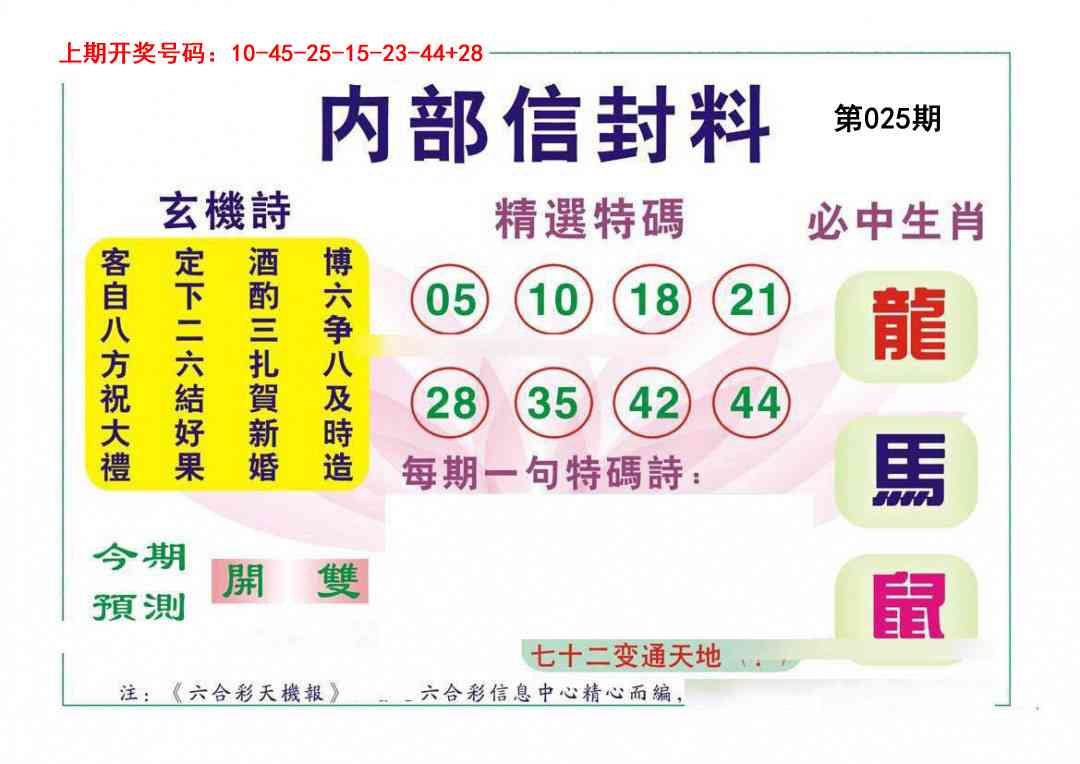 025期内部信封料[图]