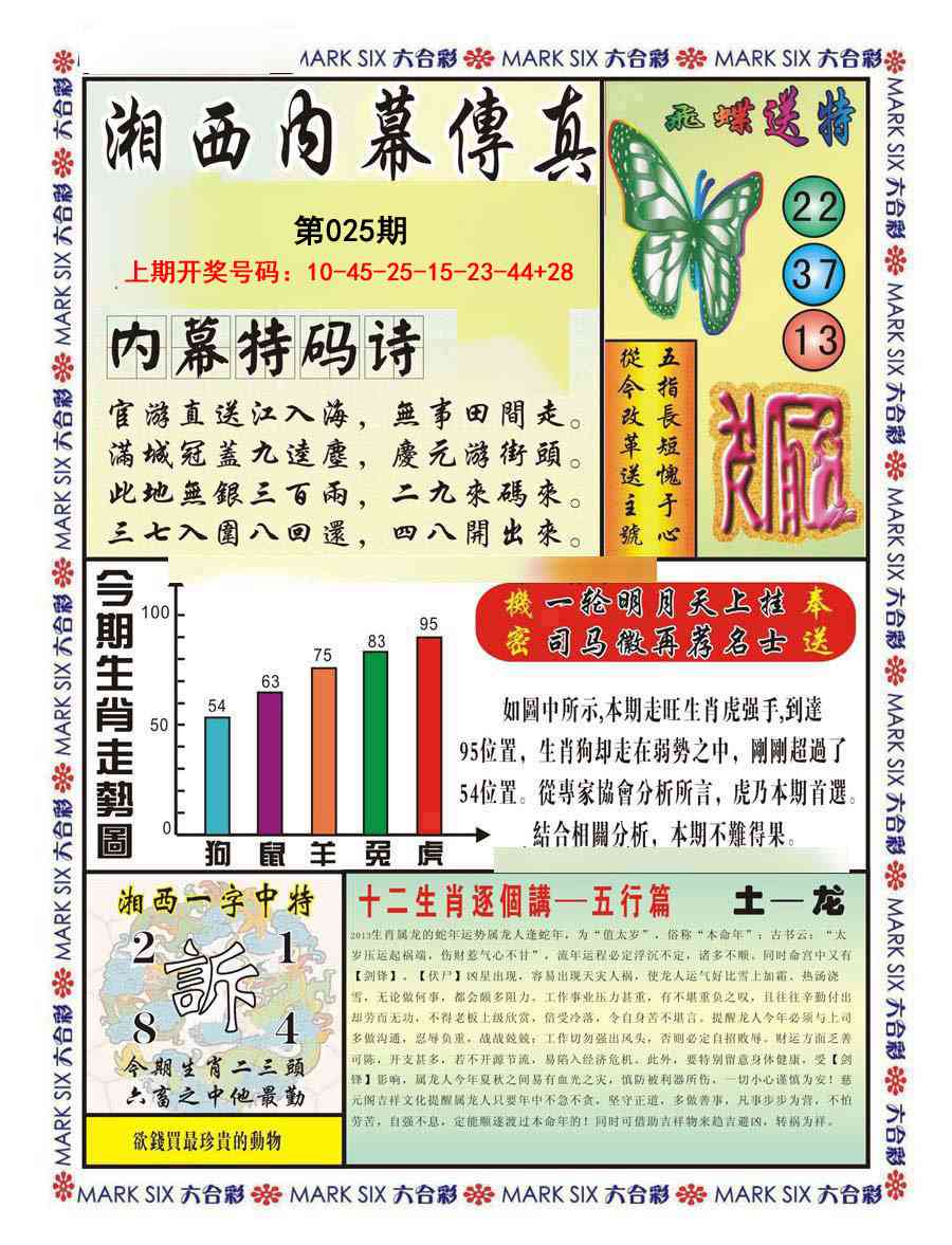 025期湘西内幕传真A[图]