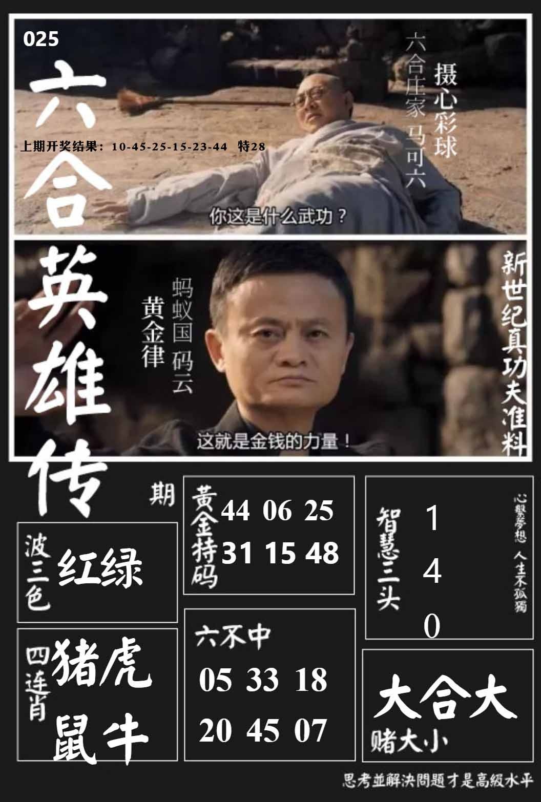 025期六合英雄传[图]